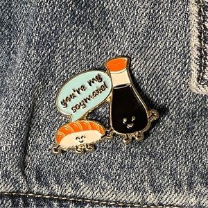 You’re My Soymate Enamel Pin